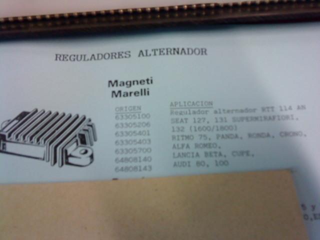 REGULADOR ALTERNADOR MARELLI RTT 114 AN MENBERS ME029250